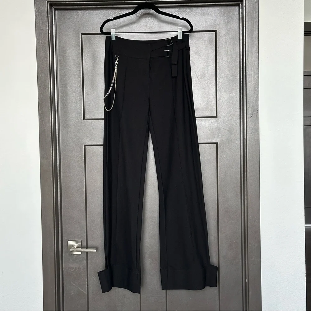 I.AM.GIA | chain and buckle detail trousers - Picture 2 of 8
